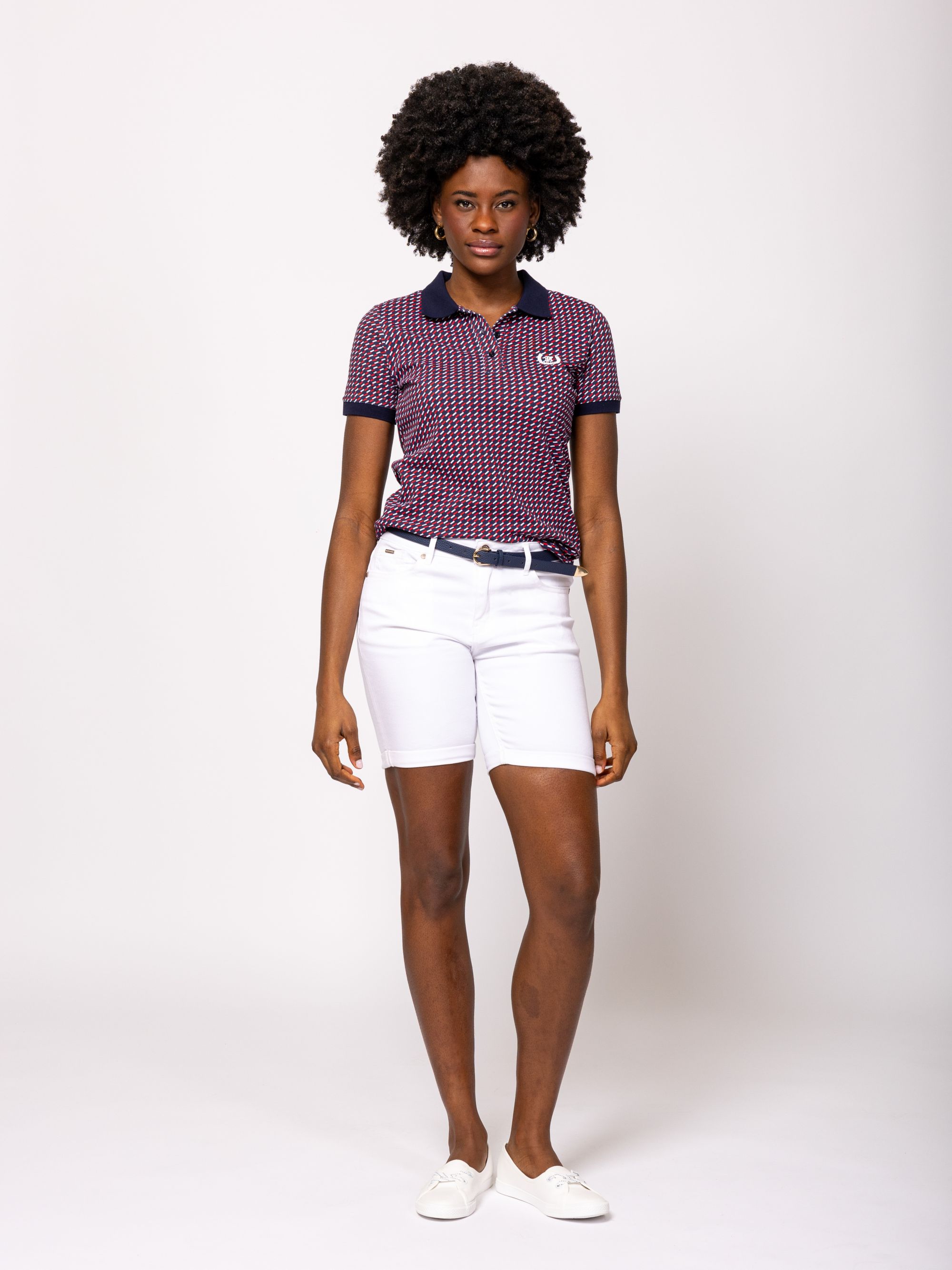 Heavy Tools - WAMOTAS25 / WHITE - Női farmer rövidnadrág