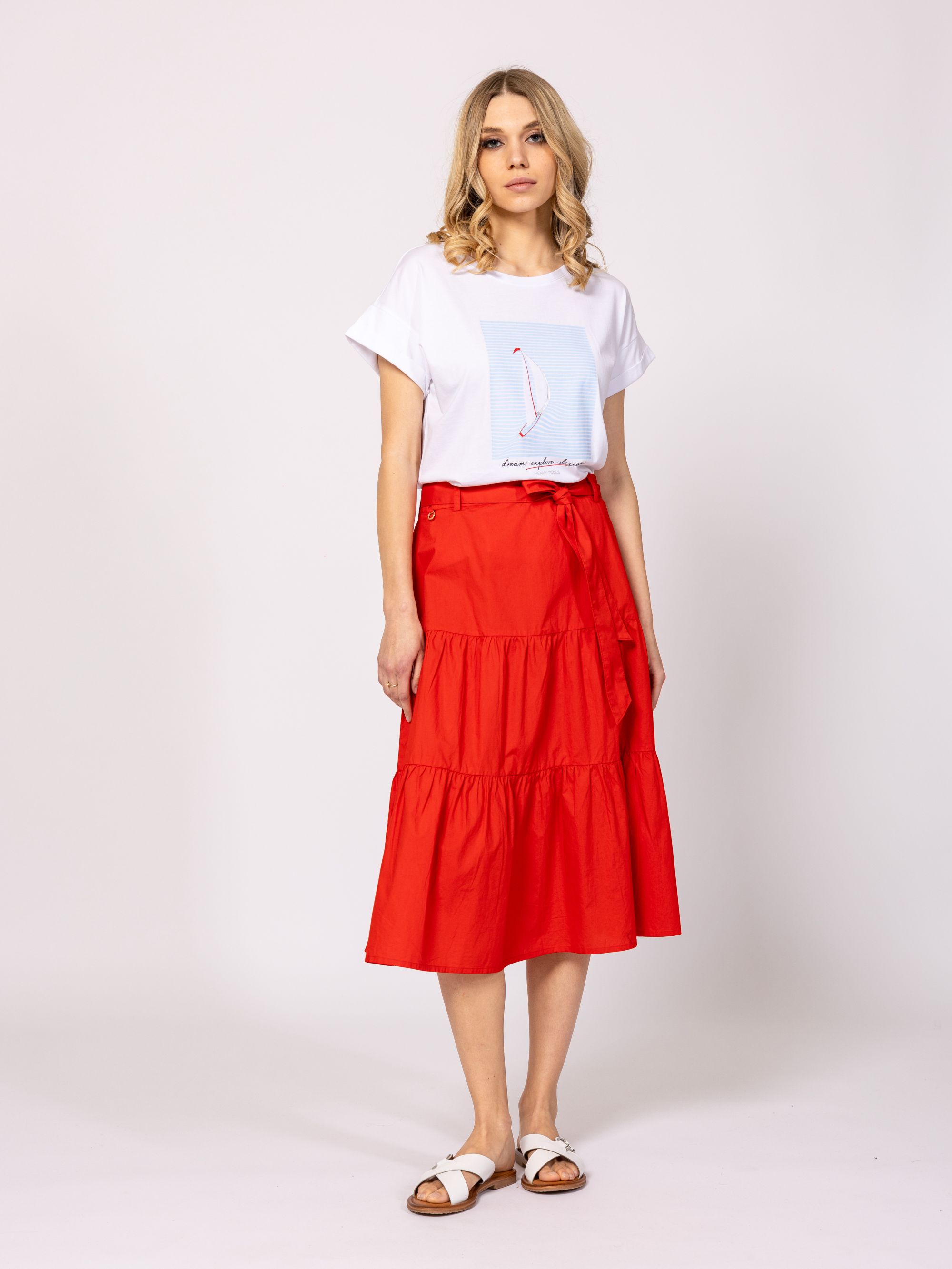 Heavy Tools - NIKLA / RED - Női szoknya