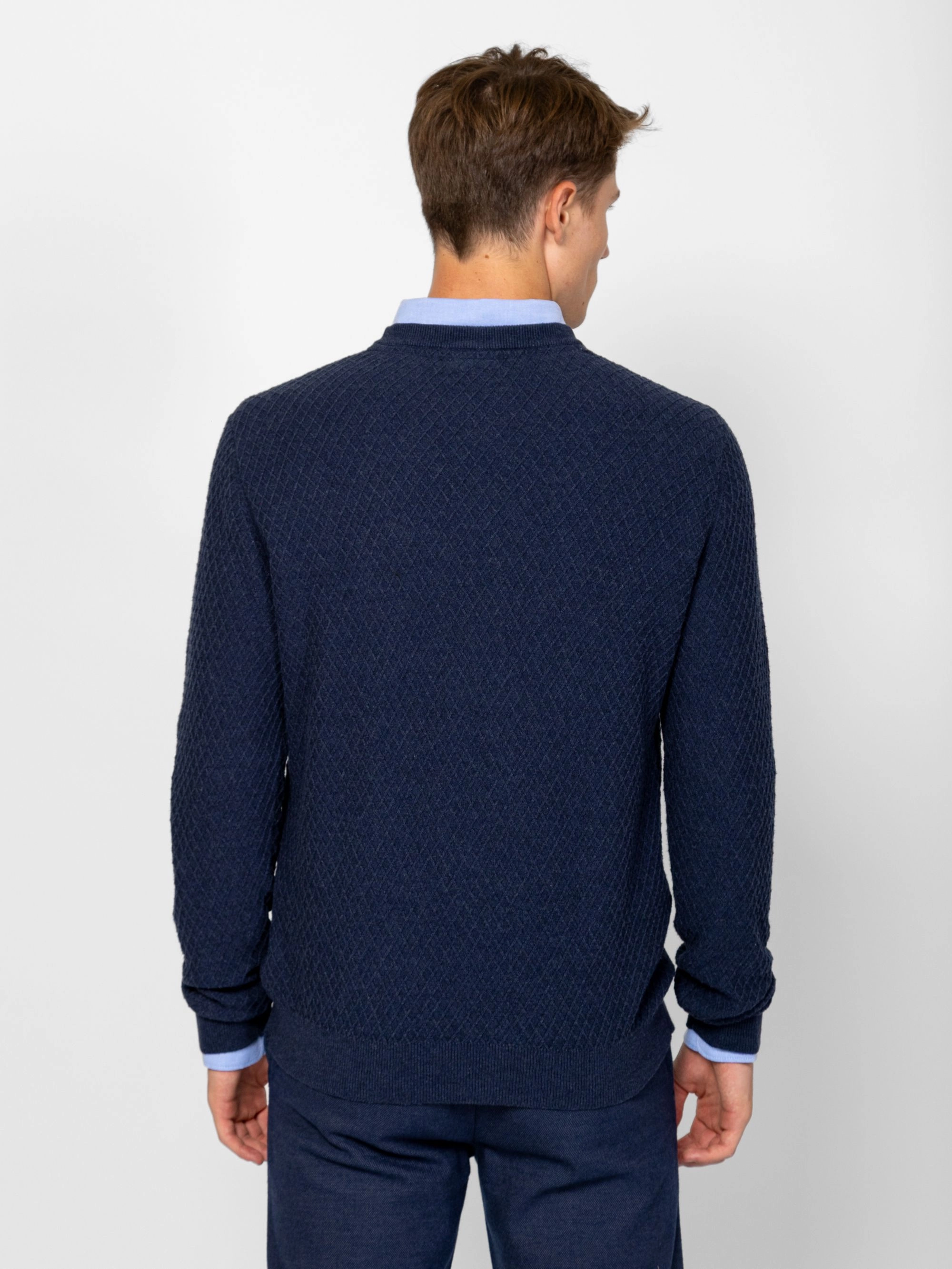 Heavy Tools - HELVETW25 / JEANS - Elegáns Férfi pulóver