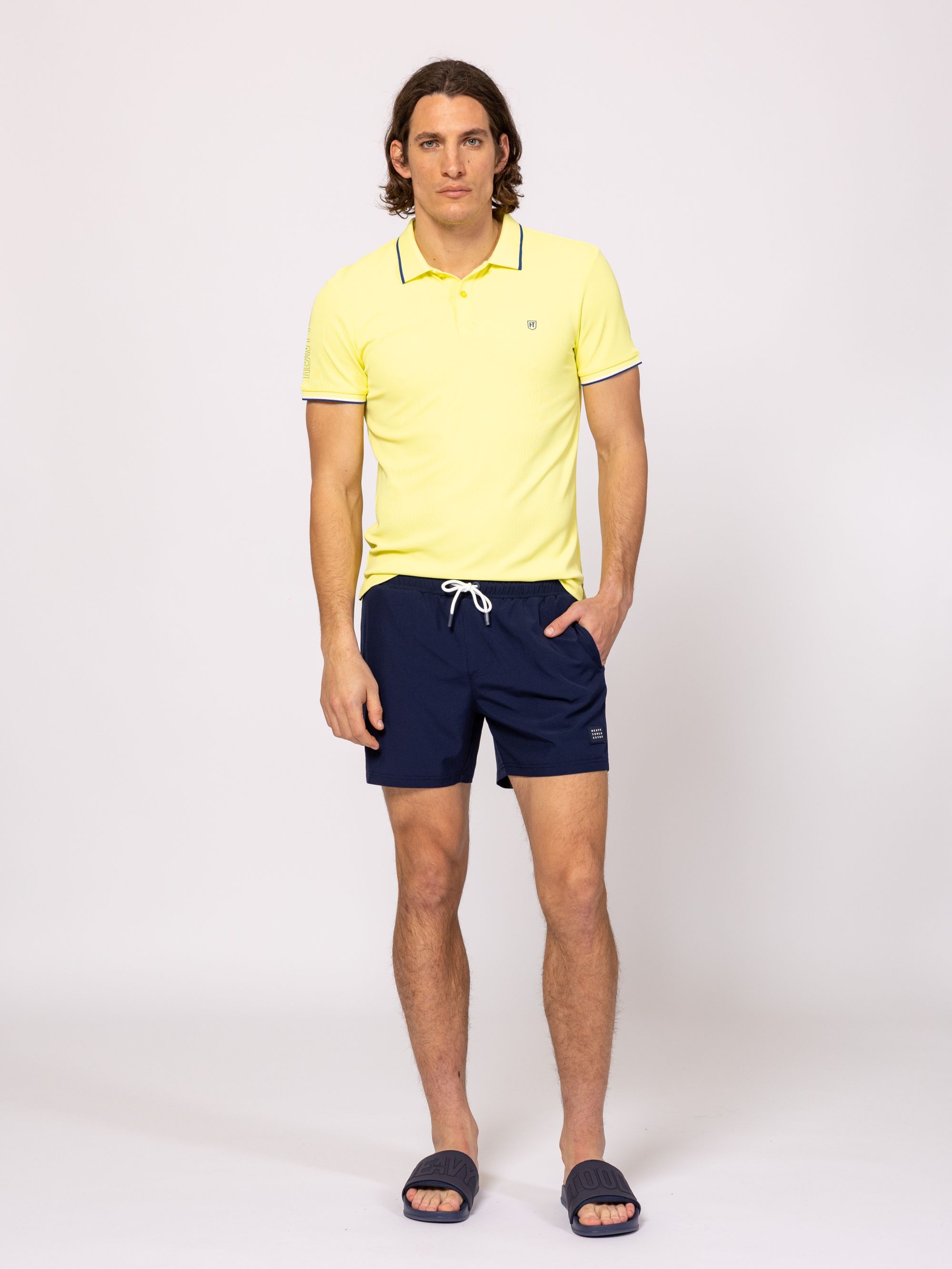 Heavy Tools - JUMBO / NAVY - Férfi fürdőnadrág