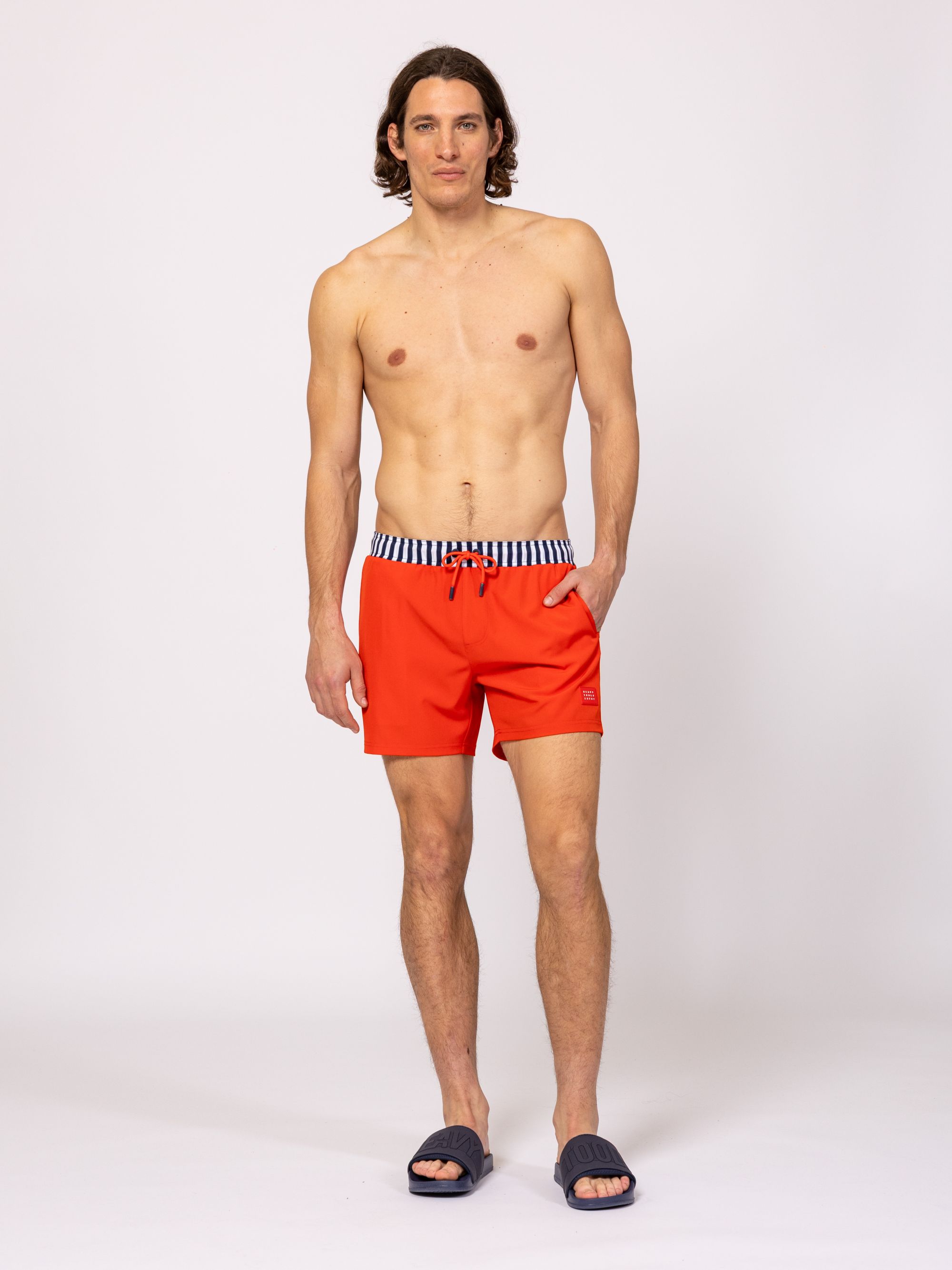 Heavy Tools - JUMBO / RED - Férfi fürdőnadrág