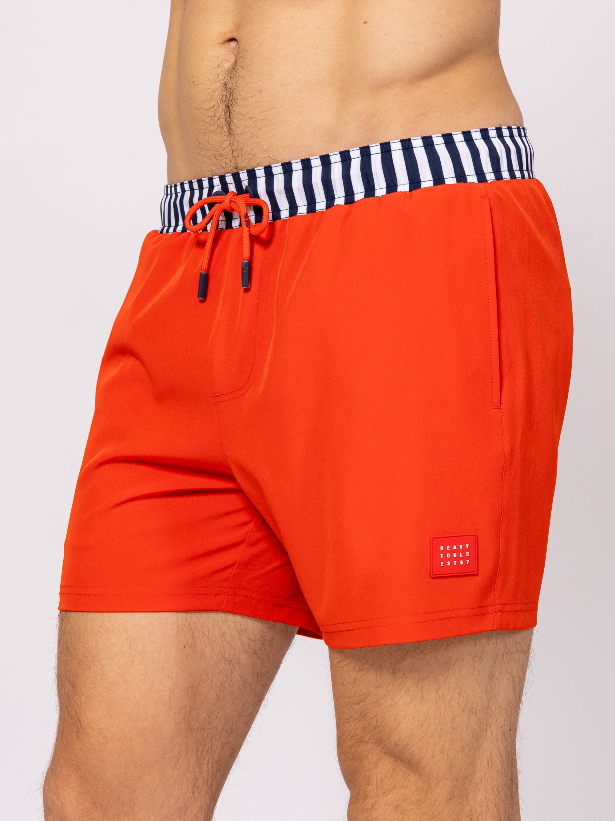 Heavy Tools - JUMBO / RED - Férfi fürdőnadrág