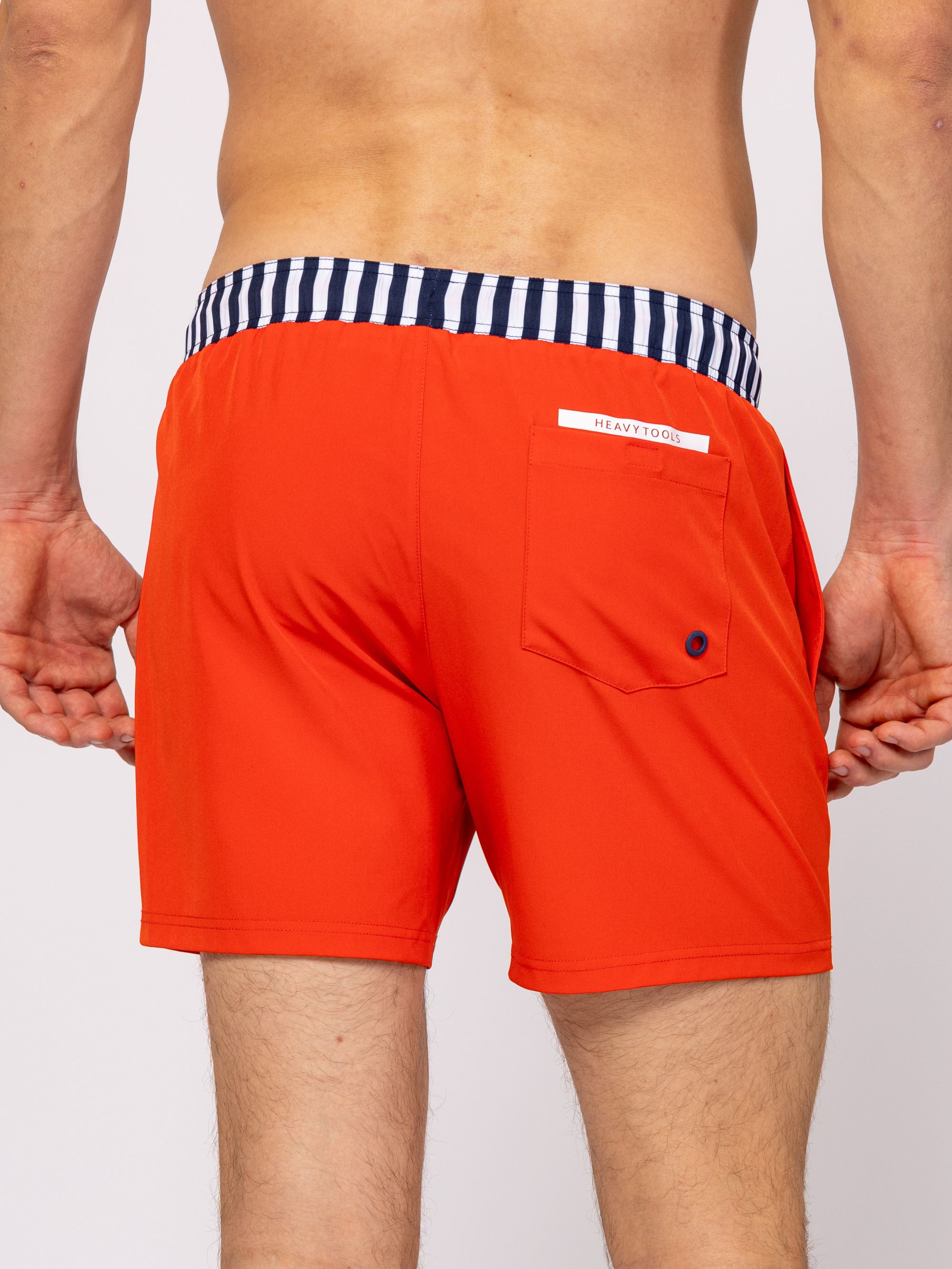 Heavy Tools - JUMBO / RED - Férfi fürdőnadrág