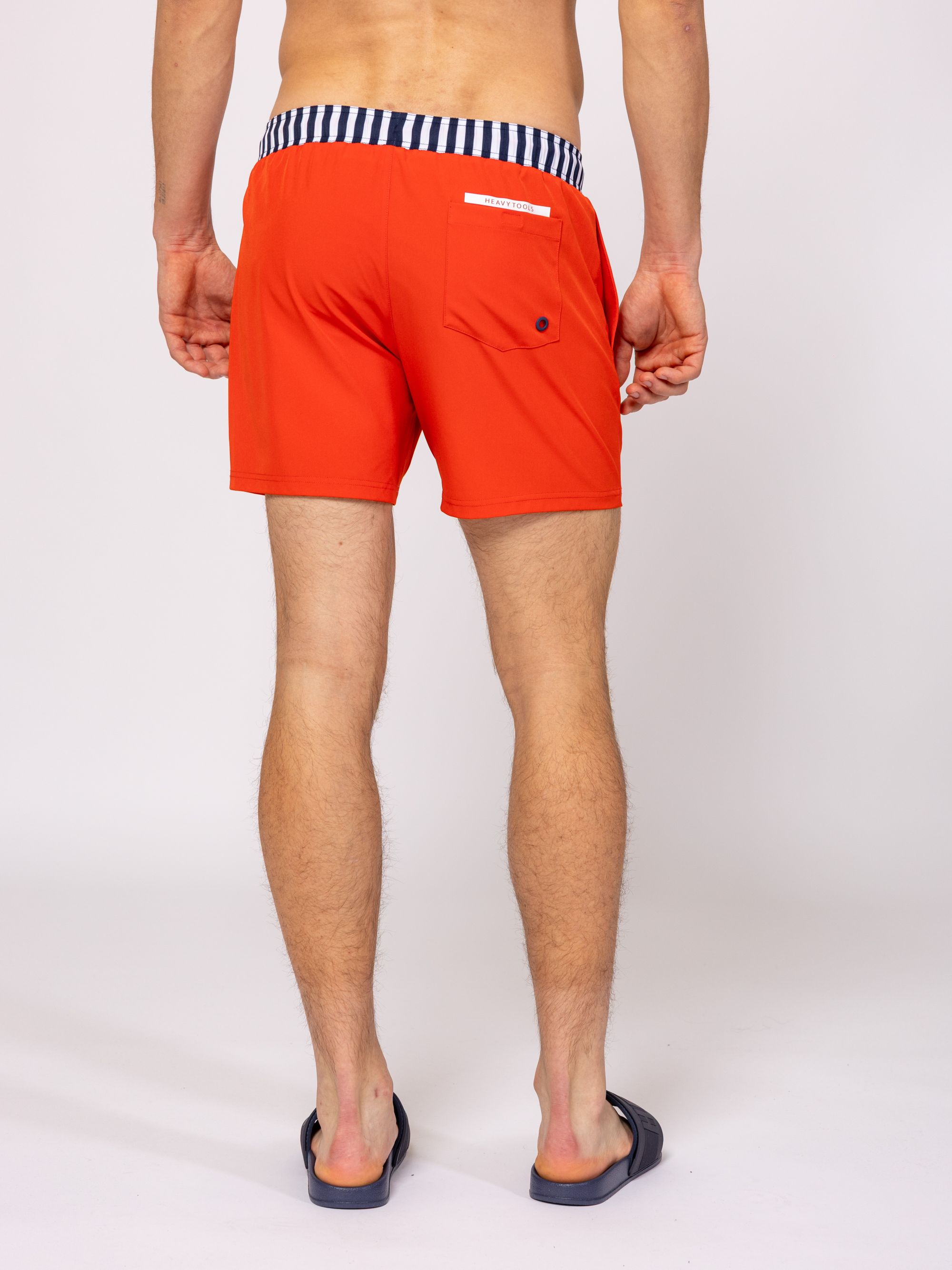 Heavy Tools - JUMBO / RED - Férfi fürdőnadrág