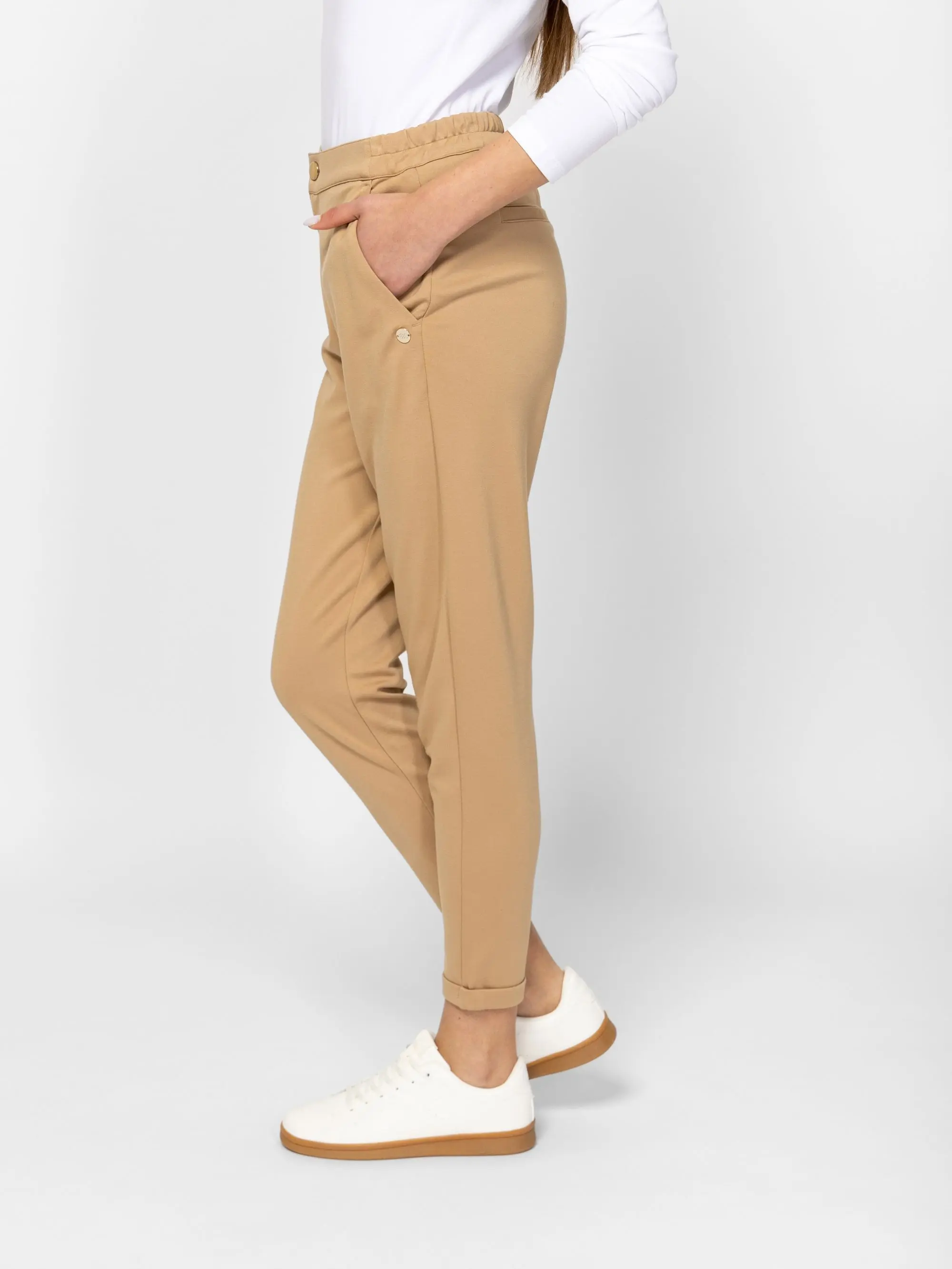 Heavy Tools - FLUMPIS26 / BEIGE - Elegáns Női nadrág
