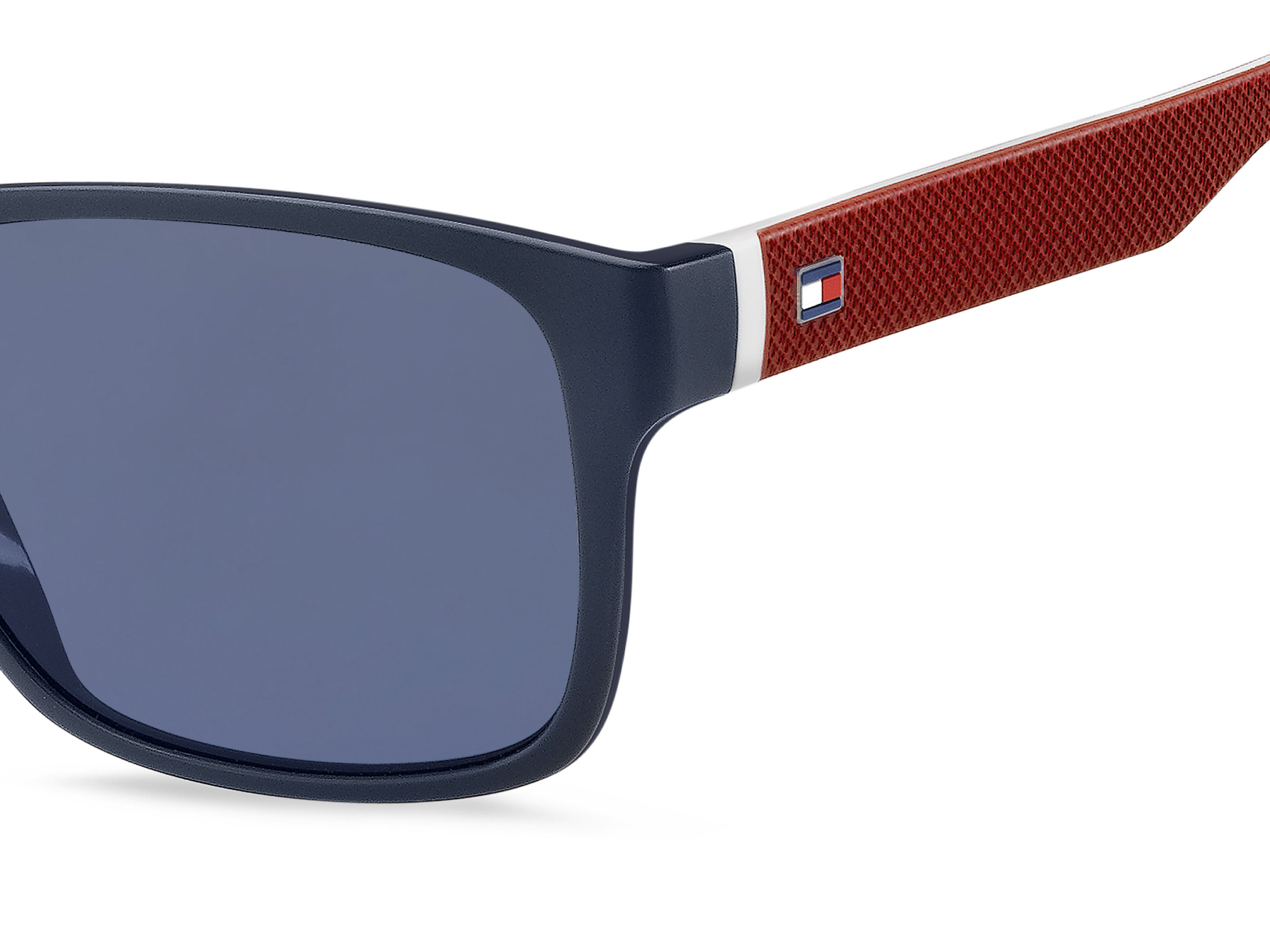 Tommy Hilfiger napszemüveg - Polo Pique Leisure - Black Red / Blue