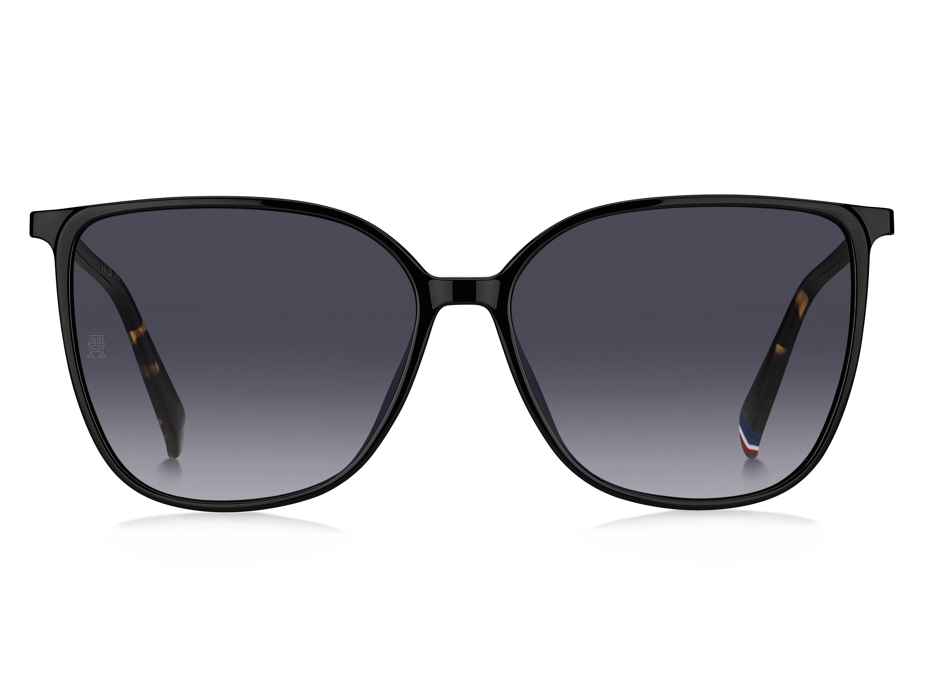 Tommy Hilfiger napszemüveg - Preppy Woman - BLACK / Dark Grey Gradient