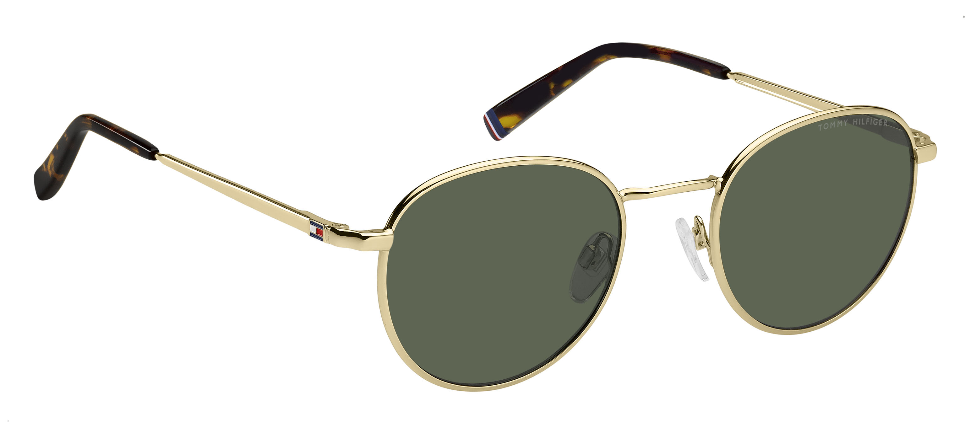 Tommy Hilfiger napszemüveg - Everyday Casual Woman - Gold / Green