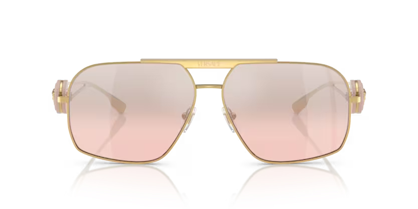 Versace napszemüveg - Gold / Light Pink Mir Gradient Silver