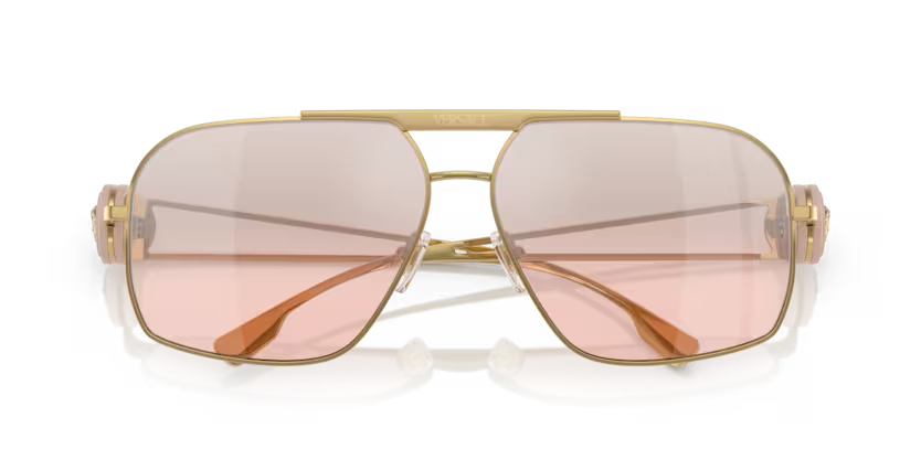 Versace napszemüveg - Gold / Light Pink Mir Gradient Silver