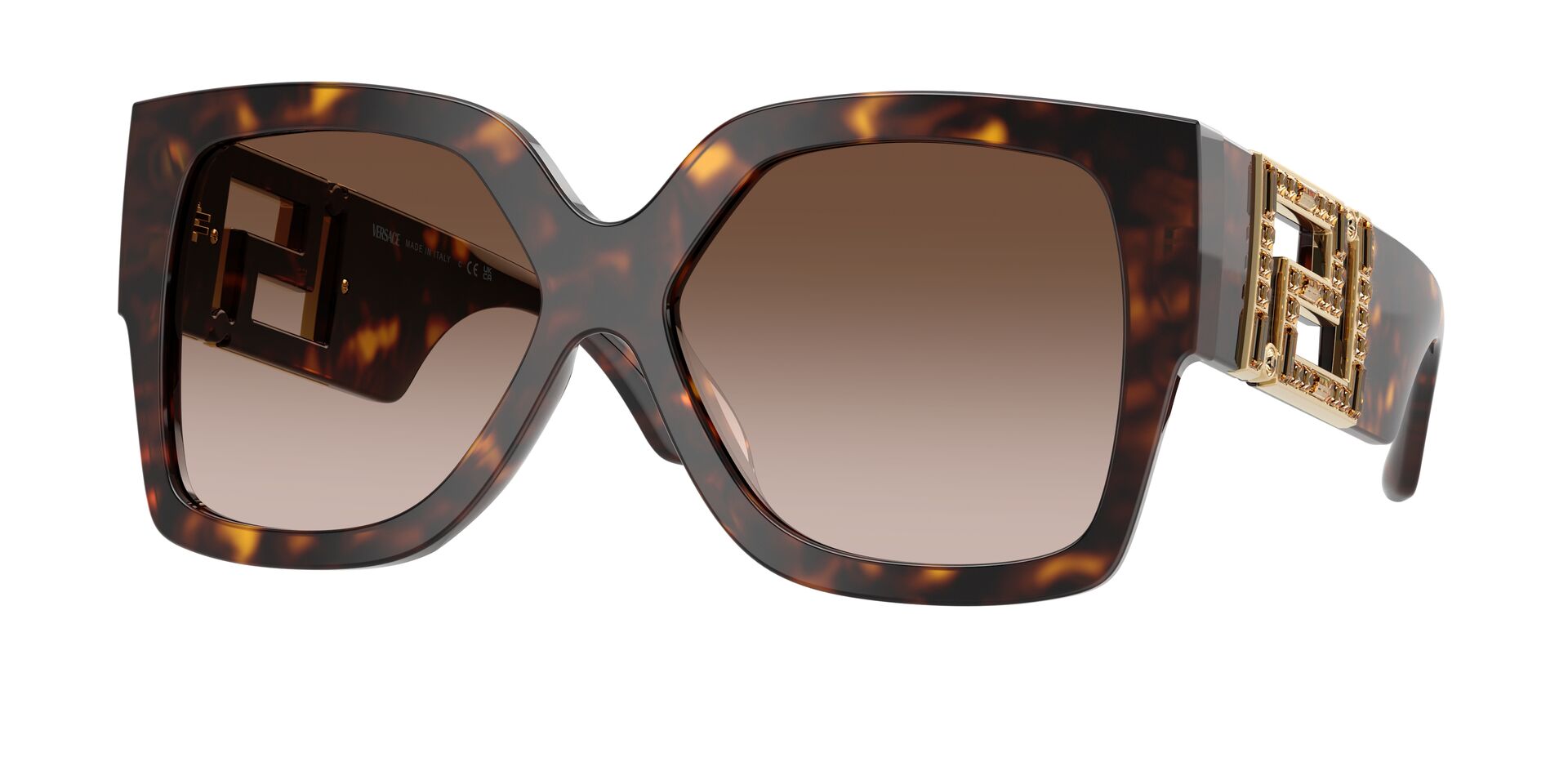 VERSACE napszemüveg - DARK HAVANA / BROWN GRADIENT