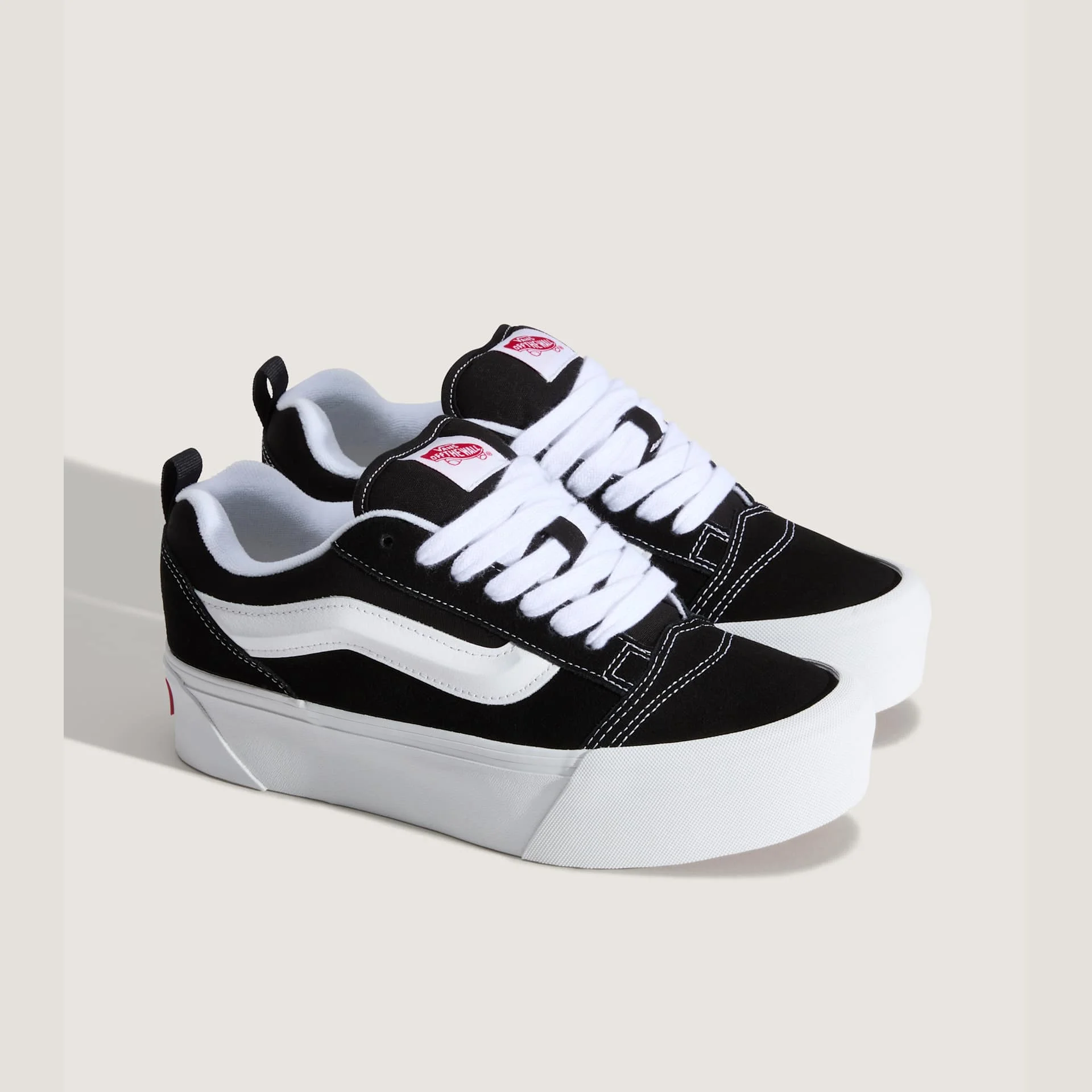 Vans - Knu Stack - Platformos Bőr Sneaker Női utcai cipő