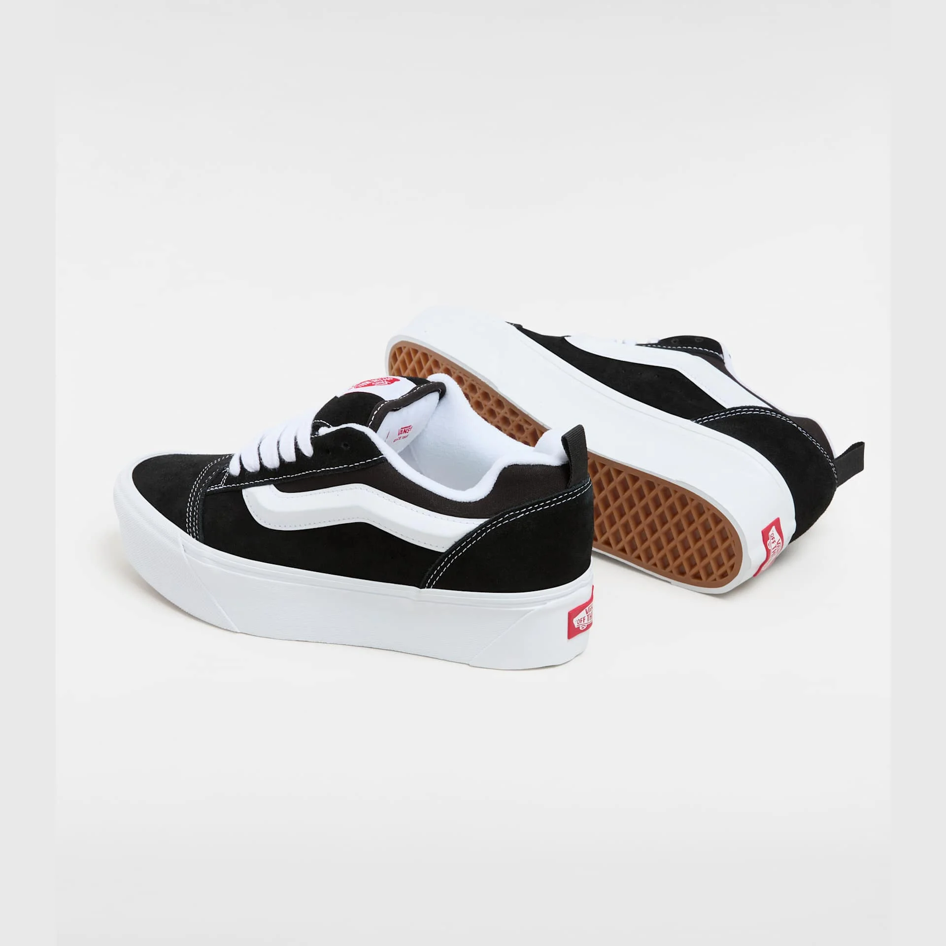 Vans - Knu Stack - Bőr Platformos Sneaker Női utcai cipő