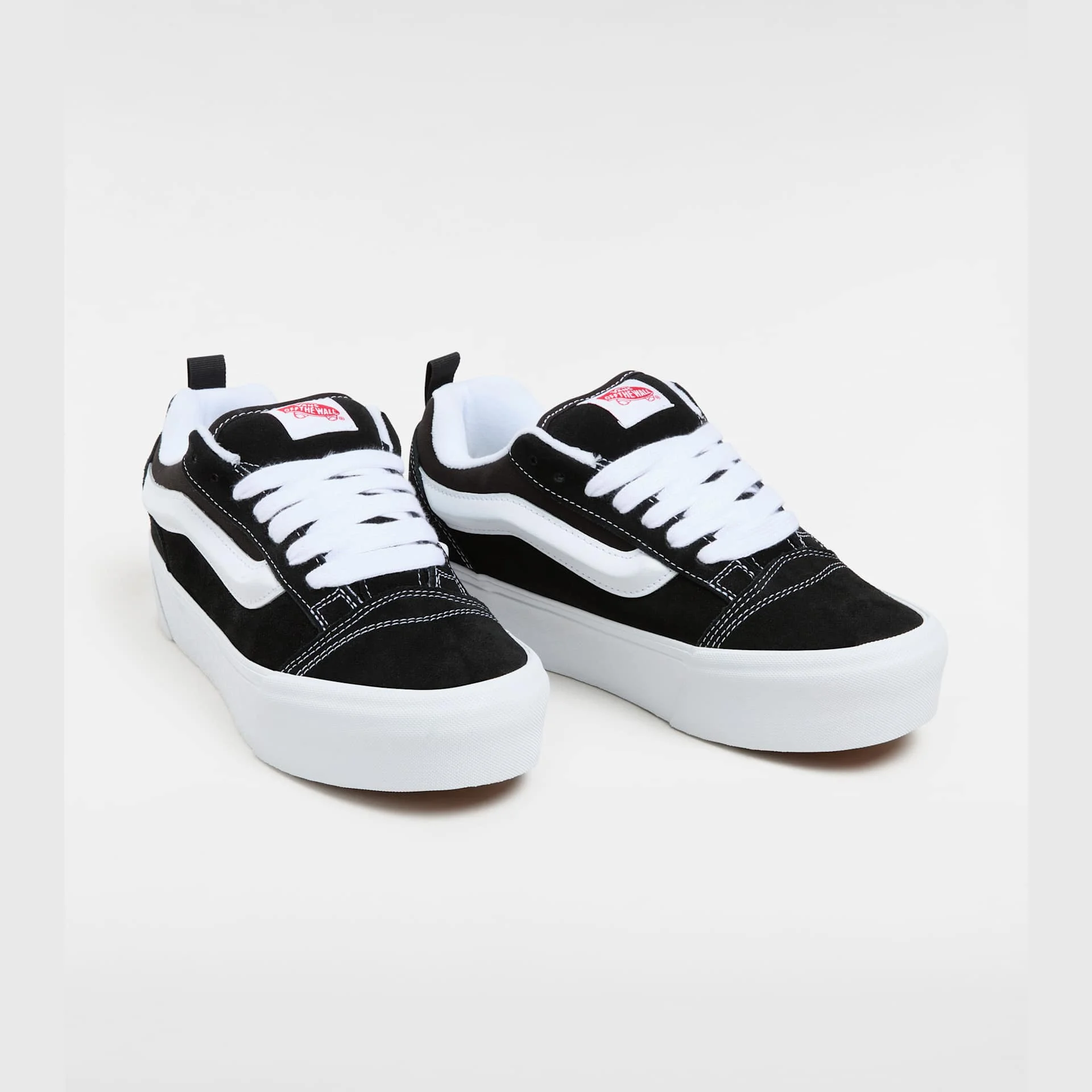Vans - Knu Stack - Bőr Platformos Sneaker Női utcai cipő