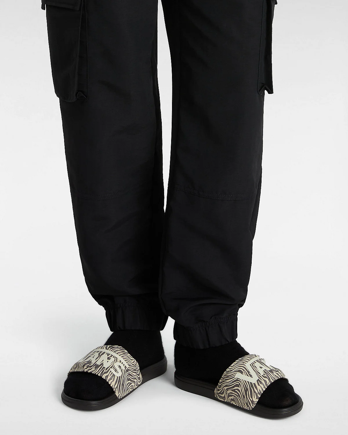 Vans - MTE Lacosta Slide / On Warp Zebra Coffe - Női papucs