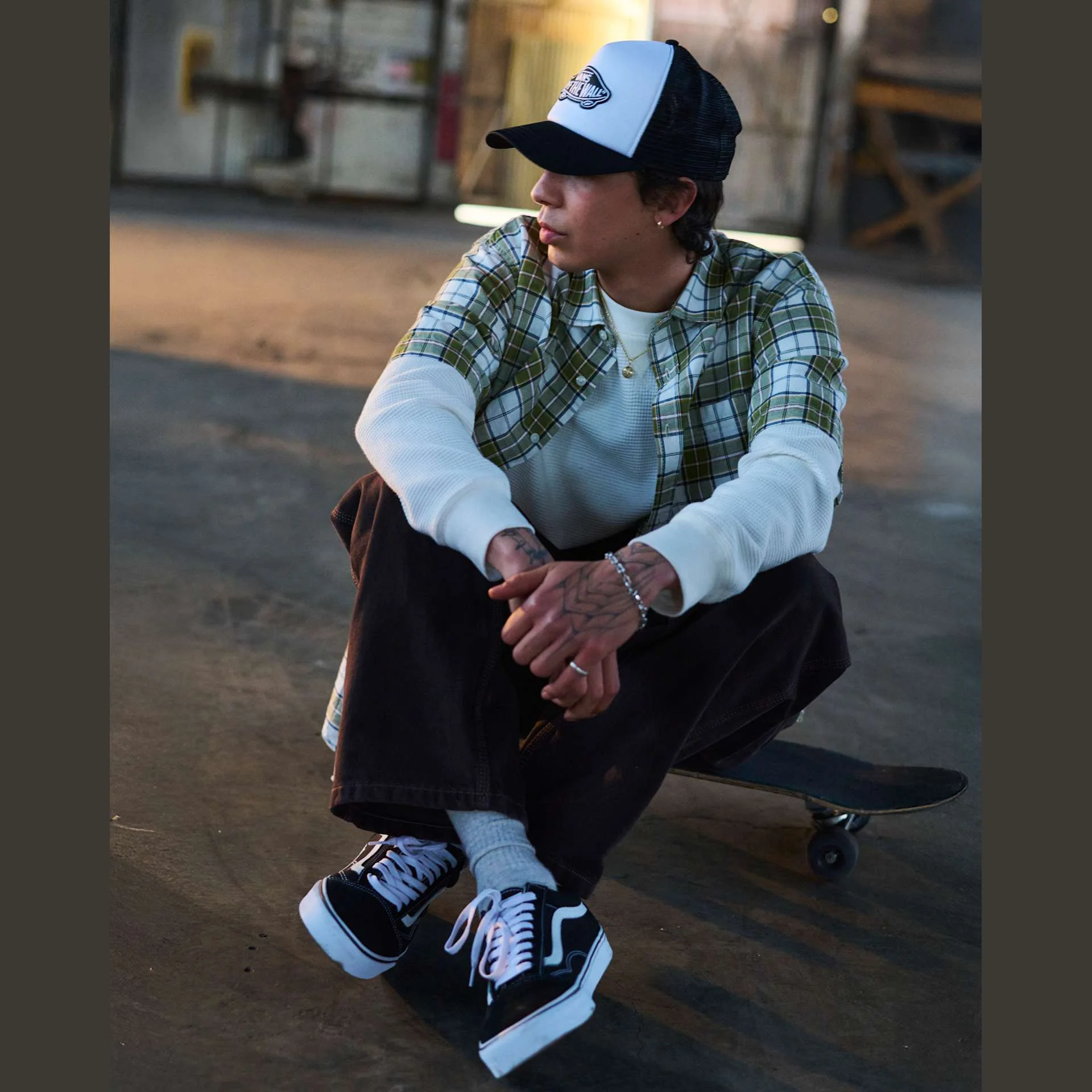 Vans - UA Old Skool - Bőr Sneaker Uniszex utcai cipő