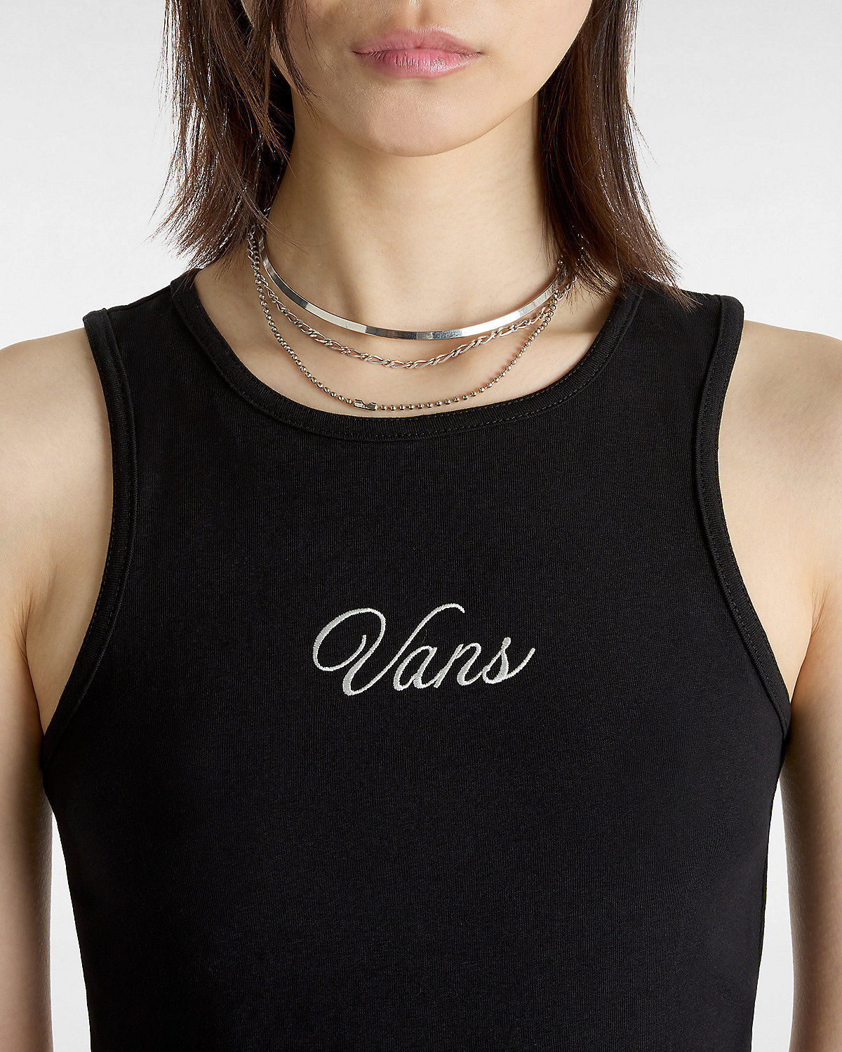 Vans - Small Staple Fitted Crop Tank - Női trikó top