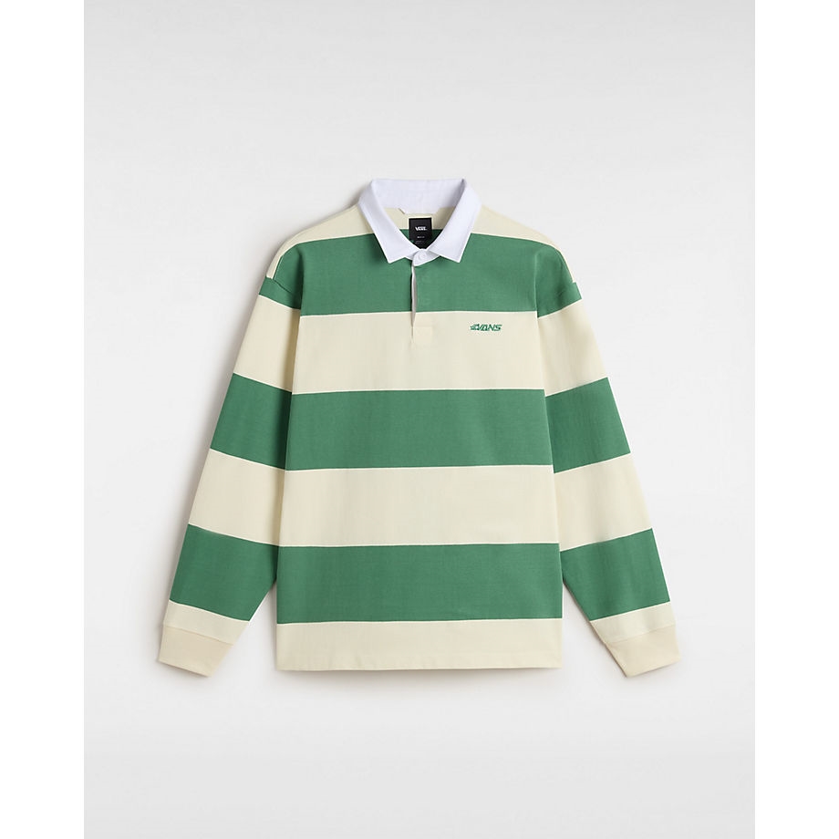 Vans - Ward Stripe Rugby Knit - Galléros Férfi póló