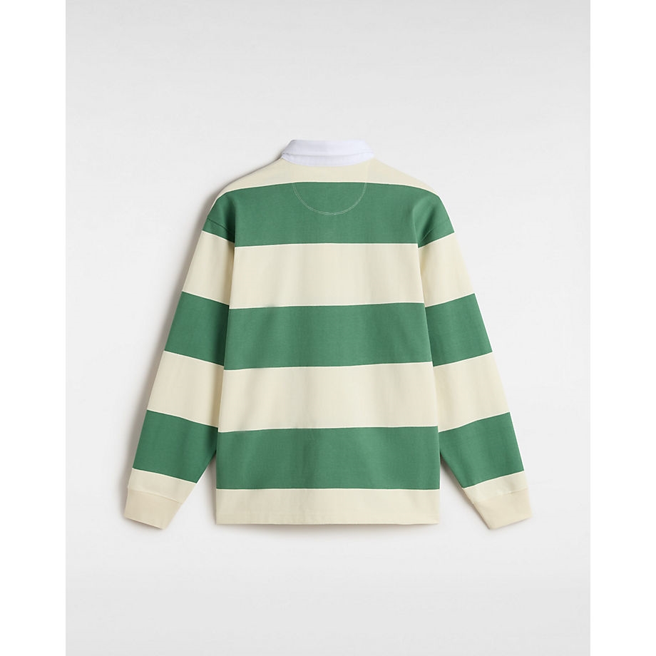 Vans - Ward Stripe Rugby Knit - Galléros Férfi póló
