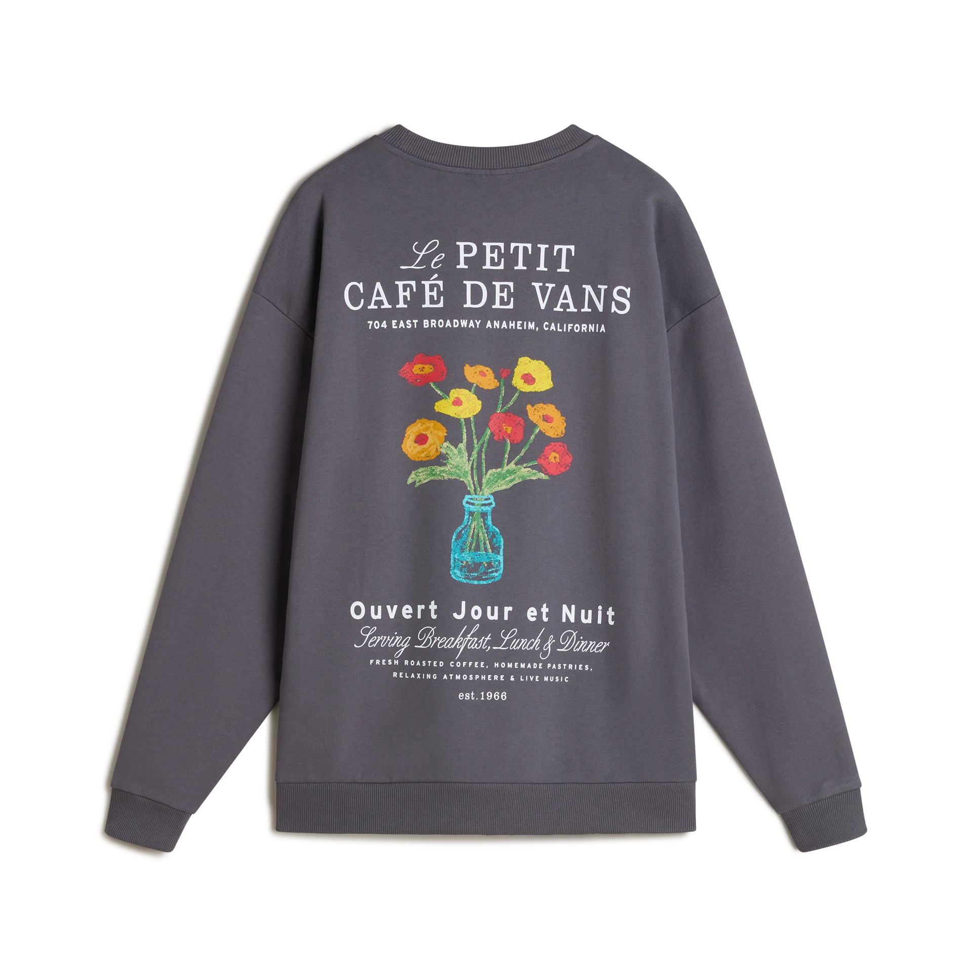 Vans - CAFE VANS - Női melegítő pulóver