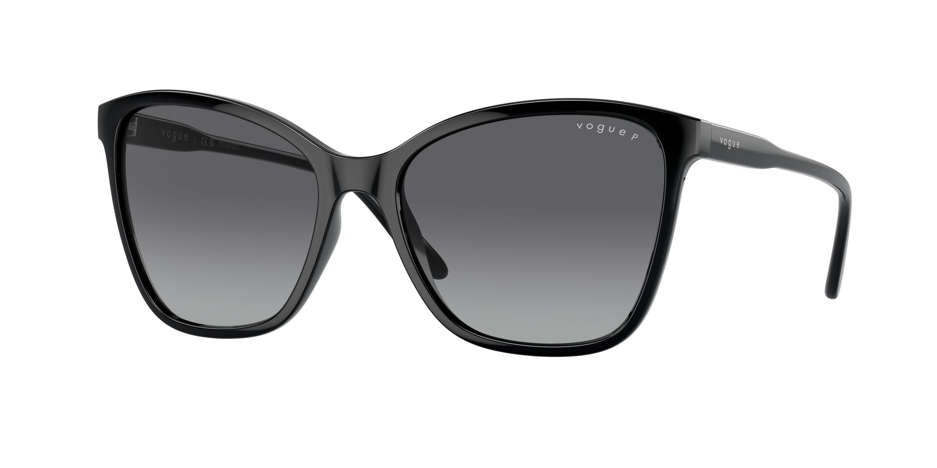 VOGUE napszemüveg - BLACK / GRADIENT GREY POLAR