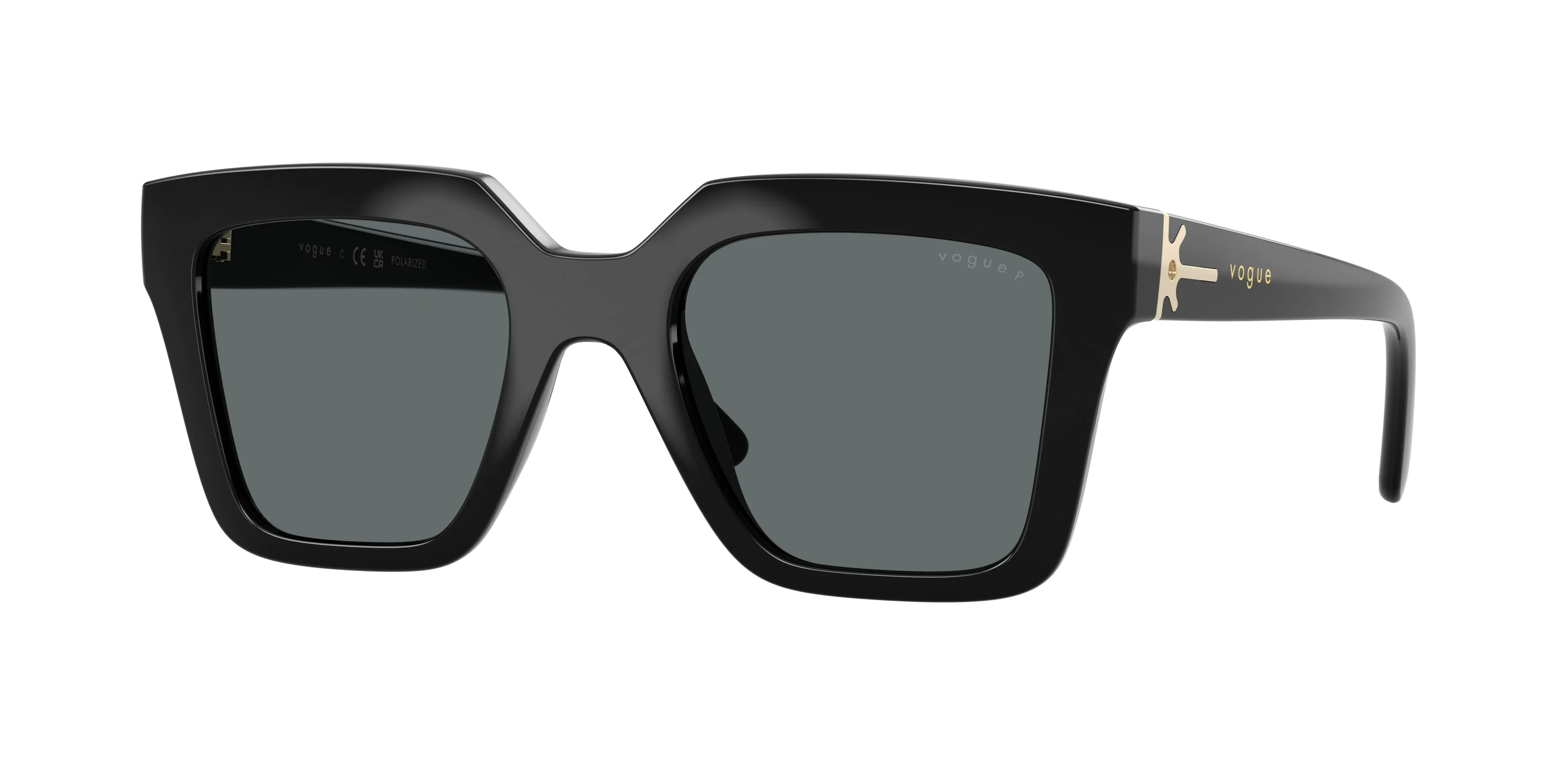Vogue napszemüveg - Black / Dark Grey Polarized