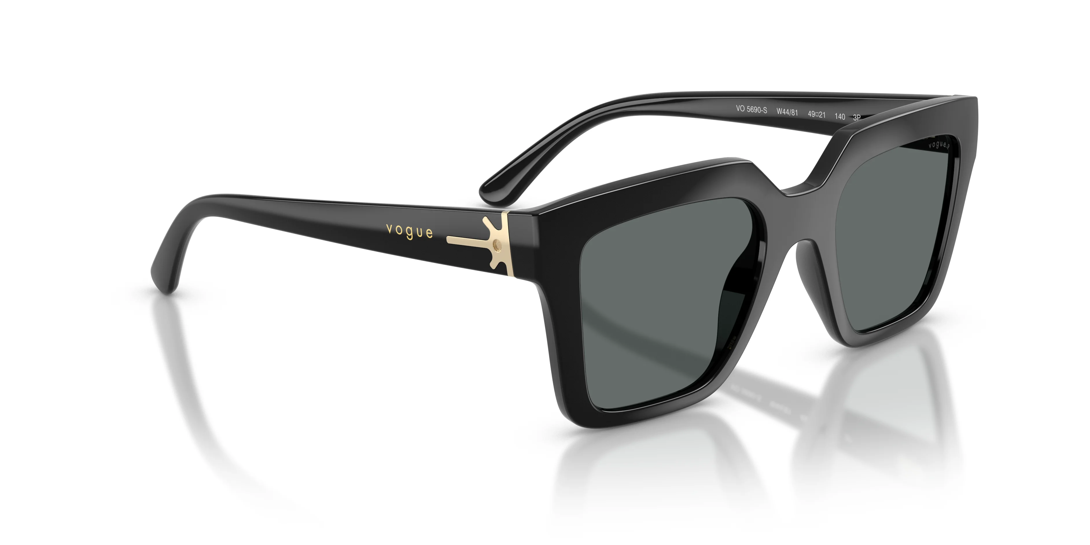 Vogue napszemüveg - Black / Dark Grey Polarized