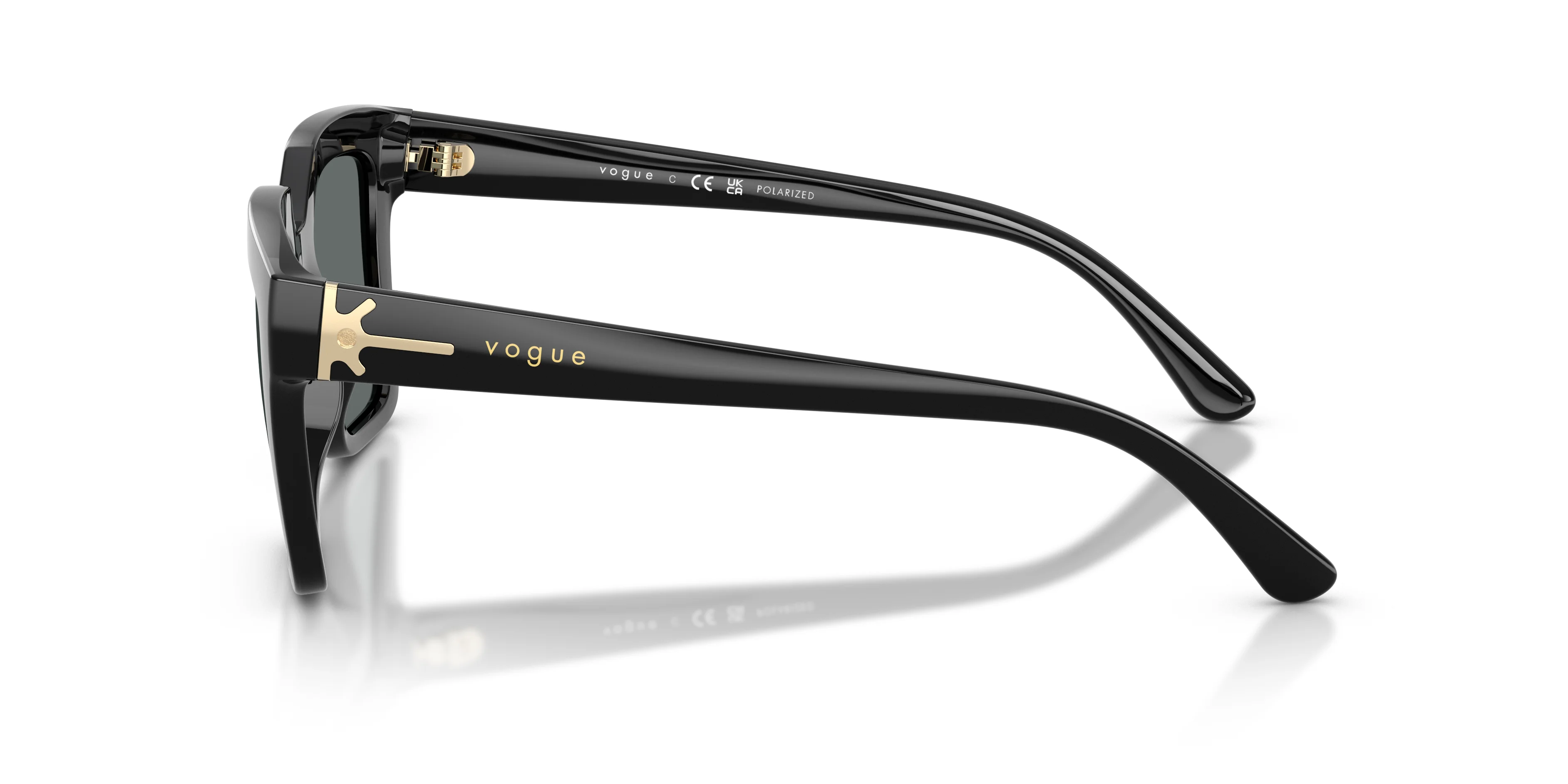 Vogue napszemüveg - Black / Dark Grey Polarized