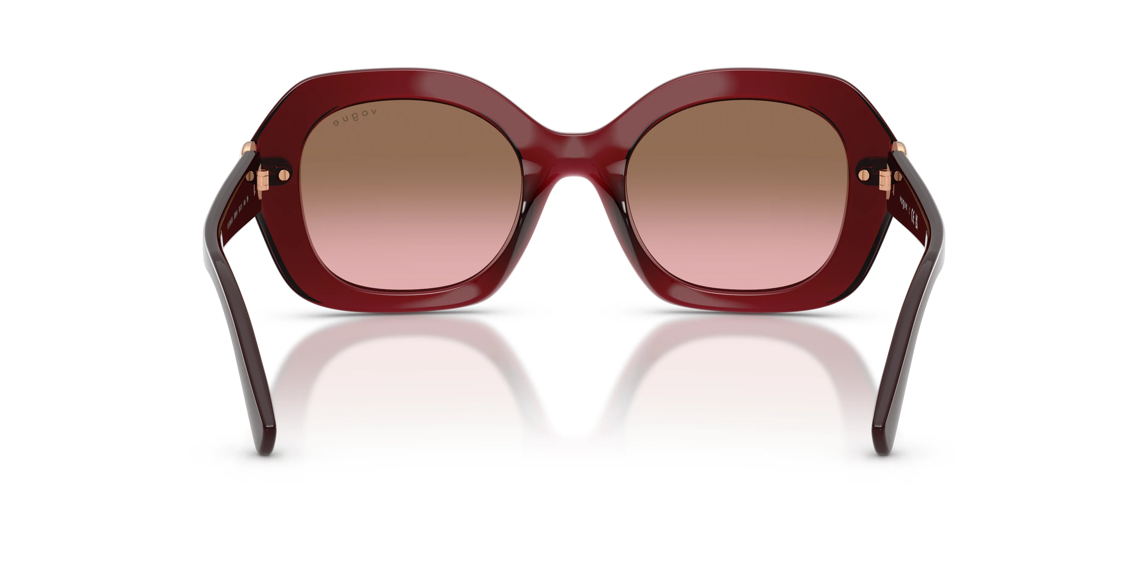 Vogue napszemüveg - Transparent Bordeaux / Pink Gradient Brown
