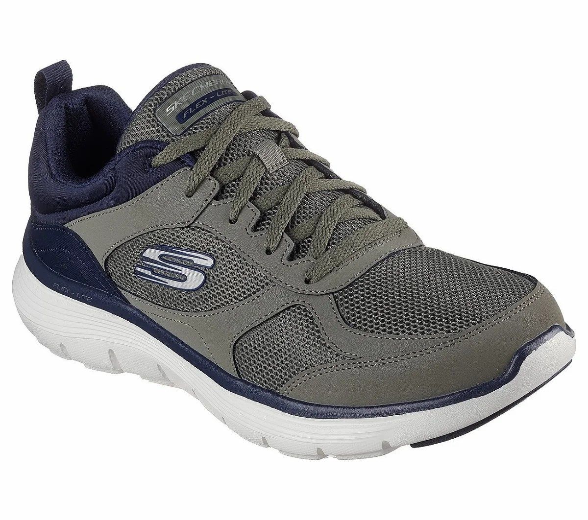 Skechers - Flex Advantage 5.0 - Sneaker Bőr Férfi utcai cipő