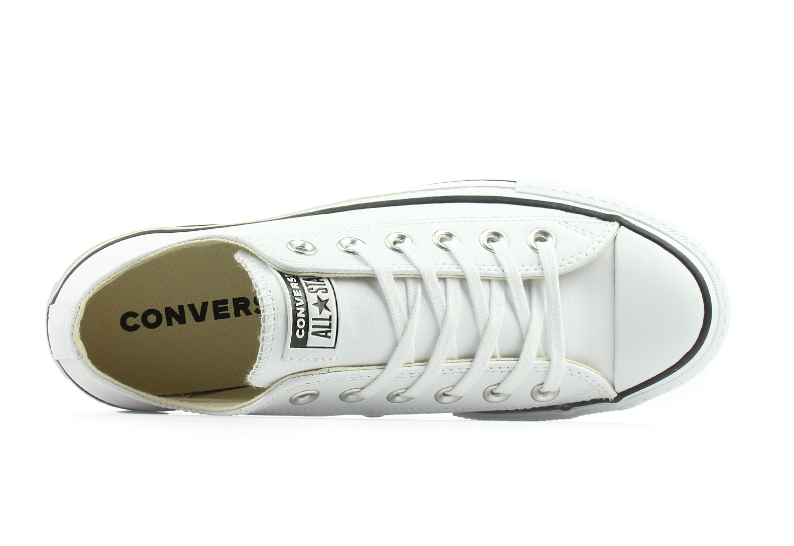 Converse - Chuck Taylor / All Star Lift Ox - Platformos Bőr Sneaker Női utcai cipő