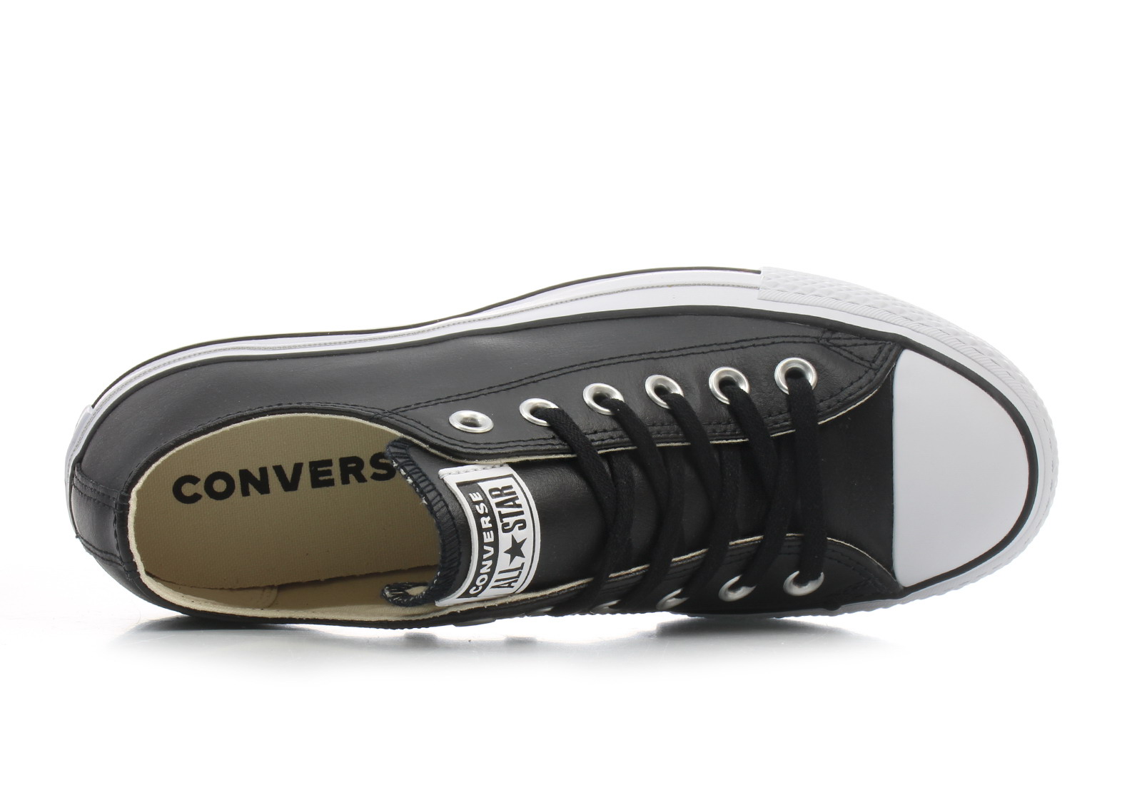 Converse - Chuck Taylor / All Star Lift Ox - Platformos Bőr Sneaker Női utcai cipő