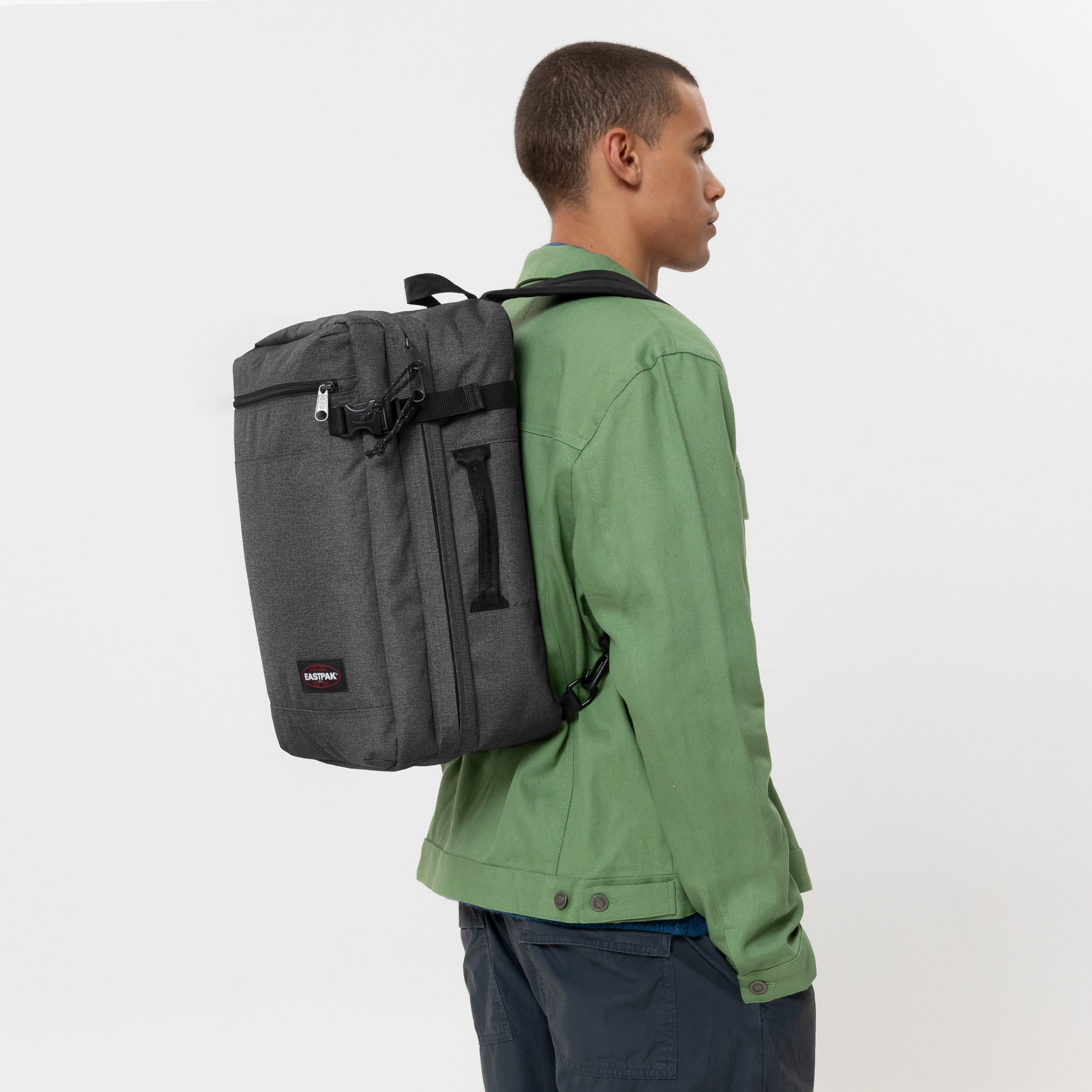 Eastpak - Transit'r / Pack Black Denim - Uniszex hátizsák / Bőrönd